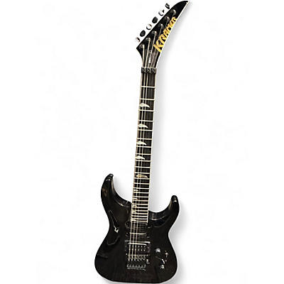 Used Kramer SM-1 Black Sparkle Solid Body Electric Guitar