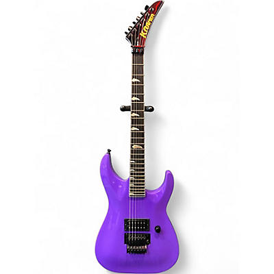 Used Kramer SM-1H Purple Solid Body Electric Guitar