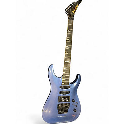 Used Kramer SM1 Blue Solid Body Electric Guitar