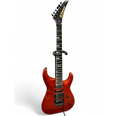 Used Kramer SM1 ORANGE CRUSH Solid Body Electric Guitar