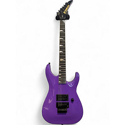Used Kramer SM1H Purple Solid Body Electric Guitar
