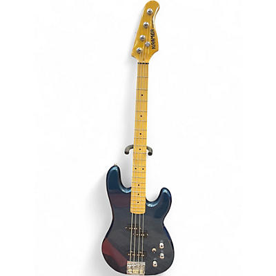 Used Kramer STRIKER 700ST Blue Electric Bass Guitar