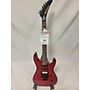 Used Kramer Used Kramer STRIKER FIGURED HSS Trans Red Solid Body Electric Guitar Trans Red