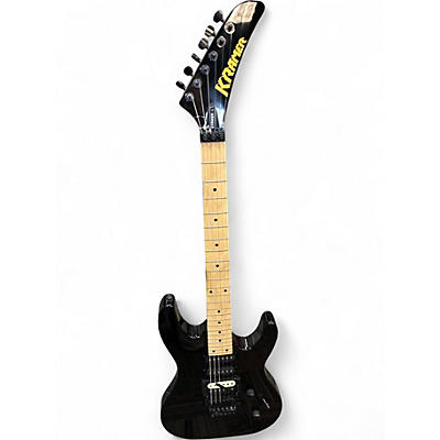 Used Kramer STRIKER HSS Black Solid Body Electric Guitar