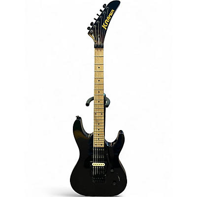 Used Kramer STRIKER HSS Black Solid Body Electric Guitar