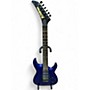 Used Kramer Striker 211 Reverse Headstock Blue Solid Body Electric Guitar Blue