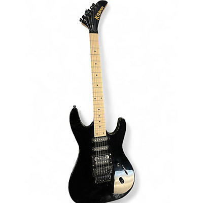 Used Kramer Striker Custom Black Solid Body Electric Guitar