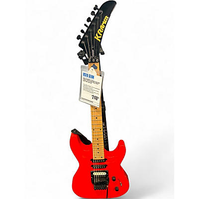 Used Kramer Striker Custom Candy Apple Red Solid Body Electric Guitar