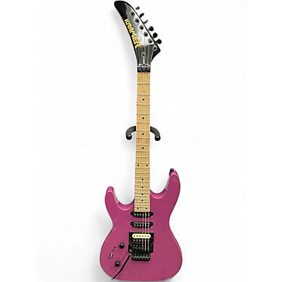Used Kramer Striker Left Handed Purple Electric Guitar