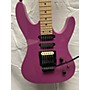 Used Kramer Used Kramer Striker Pink Solid Body Electric Guitar Pink