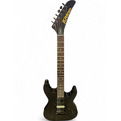 Used Kramer Striker Trans Black Solid Body Electric Guitar