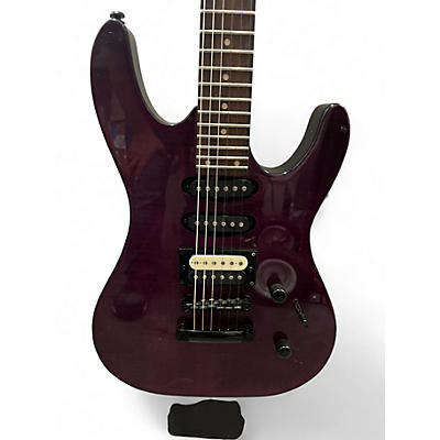 Used Kramer Striker Trans Purple Solid Body Electric Guitar