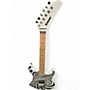 Used Kramer THE 84 THE ILLUSIONIST Black and White Solid Body Electric Guitar Black and White