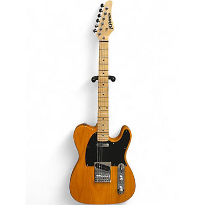 Used Kramer Tele Natural Solid Body Electric Guitar