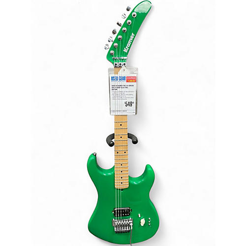 Used Kramer The 84 Green Solid Body Electric Guitar Green
