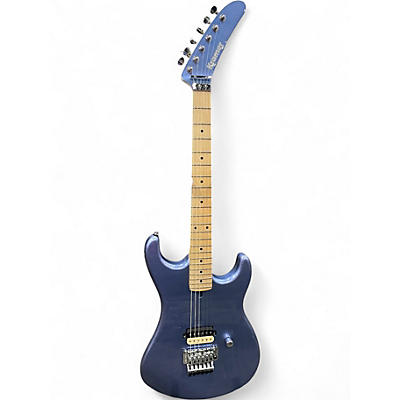 Used Kramer The 84 Metallic Blue Solid Body Electric Guitar