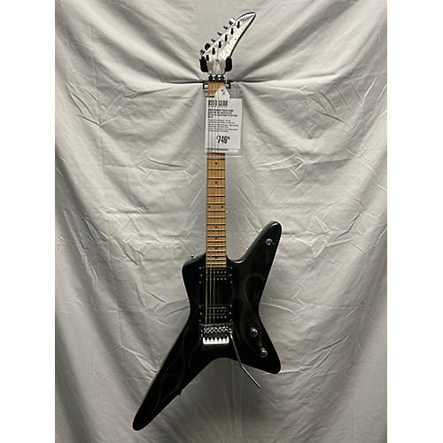 Kramer Used Kramer Tracii Guns Gunstar Voyager Black Metallic Solid Body Electric Guitar Black Metallic