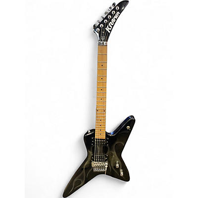 Used Kramer Tracii Guns Voyager Black Solid Body Electric Guitar