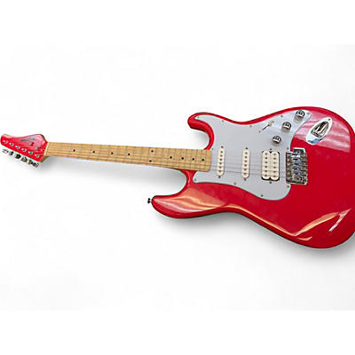 Used Kramer VT-211S Red Solid Body Electric Guitar