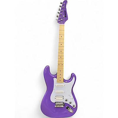 Used Kramer VT211S Purple Solid Body Electric Guitar