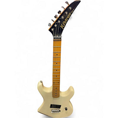 Used Kramer XL-1 Cream Solid Body Electric Guitar