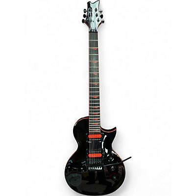 Used Kramer assault 220 fr black and red Solid Body Electric Guitar