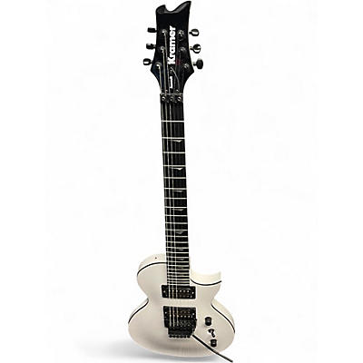 Used Kramer assault Snow White Solid Body Electric Guitar