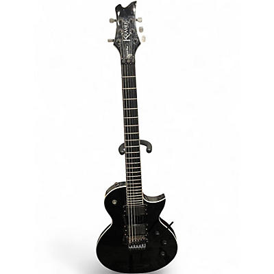 Used Kramer assault plus black Solid Body Electric Guitar