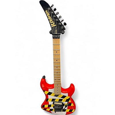 Used Kramer baretta police tape Solid Body Electric Guitar