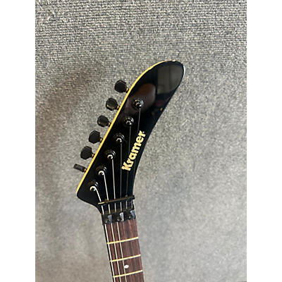 Used Kramer barrera reissue Black Solid Body Electric Guitar