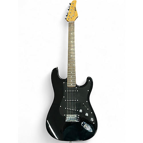 Used Kramer focus 111S Black Solid Body Electric Guitar Black