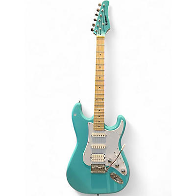 Used Kramer focus vt-211s Blue Solid Body Electric Guitar