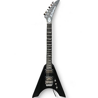 Used Kramer nite v matte black Solid Body Electric Guitar