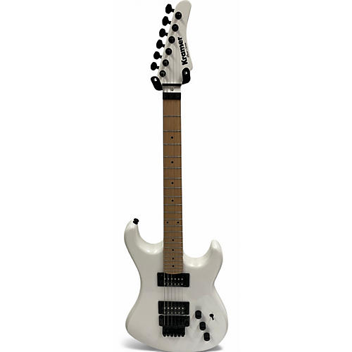 Used Kramer pacer series Pearl White Solid Body Electric Guitar Pearl White