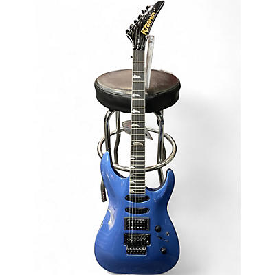 Used Kramer sm-1 Blue Solid Body Electric Guitar