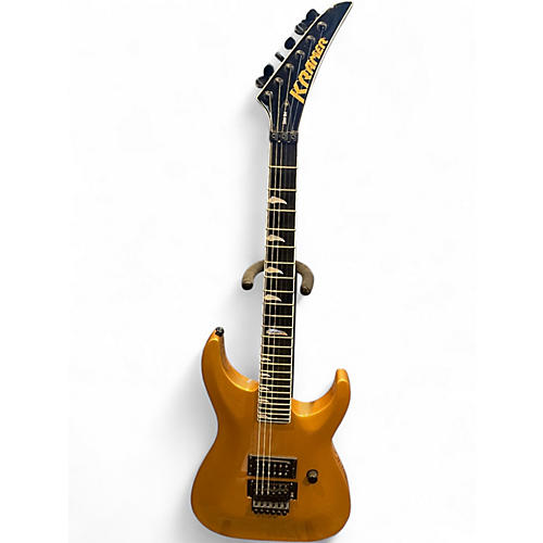 Used Kramer sm-1h Gold Solid Body Electric Guitar Gold