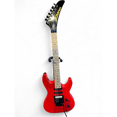 Used Kramer striker RED Solid Body Electric Guitar