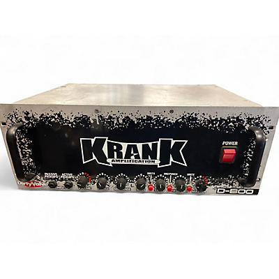 Used Krank D800 Bass Amp Head
