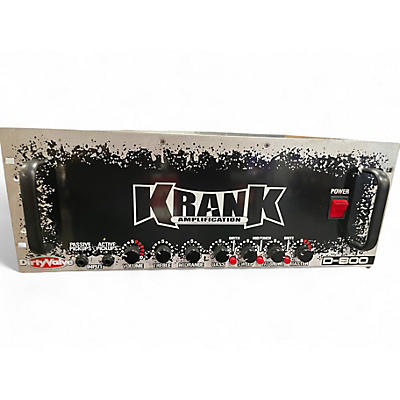 Used Krank D800 DIRTY VALVE Tube Guitar Amp Head