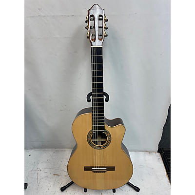 Used Kremona FIESTA F65CW Natural Classical Acoustic Electric Guitar