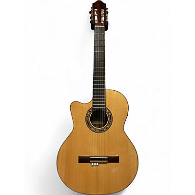 Used Kremona FIESTA FC65CW SB LEFT HANDED Natural Classical Acoustic Electric Guitar
