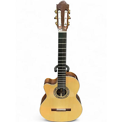 Used Kremona Fiesta FC Left Handed F65CWSBLH Natural Classical Acoustic Electric Guitar