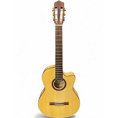 Used Kremona Rosa Luna Flamenco Natural Classical Acoustic Electric Guitar