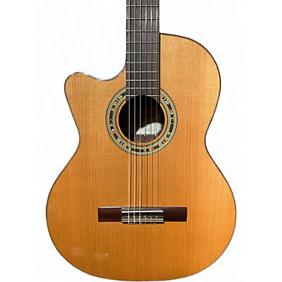 Used Kremona Verea Left Handed Natural Nylon String Acoustic Guitar
