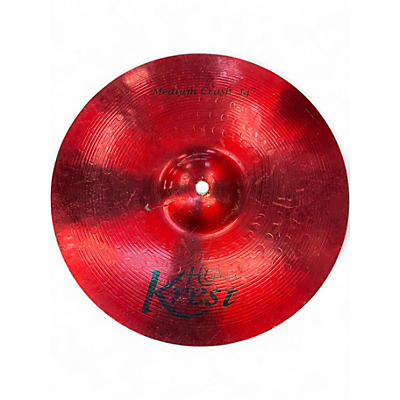 Used Krest 14in HC Series Medium Crash Cymbal