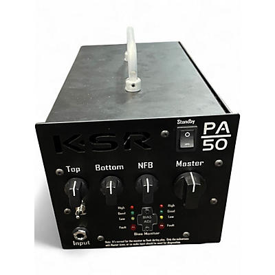 Used Ksr PA50 POWER AMP Guitar Power Amp