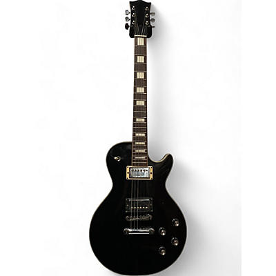 Used Kumika lp300 Black Solid Body Electric Guitar