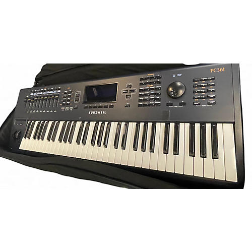 Used Kurzweil PC361 Keyboard Workstation