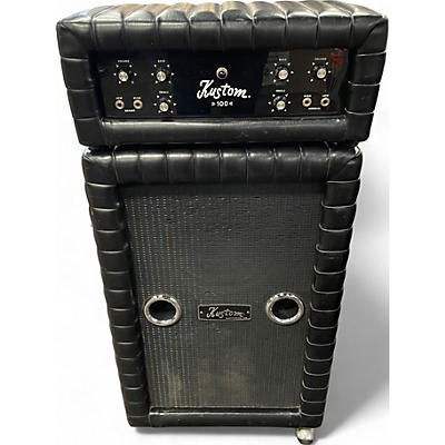 Used Kustom 100 50W HEAD WITH 212 CABINET Guitar Stack