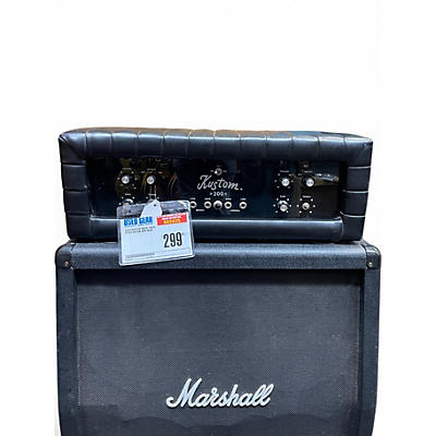 Used Kustom 200 B1 Solid State Guitar Amp Head